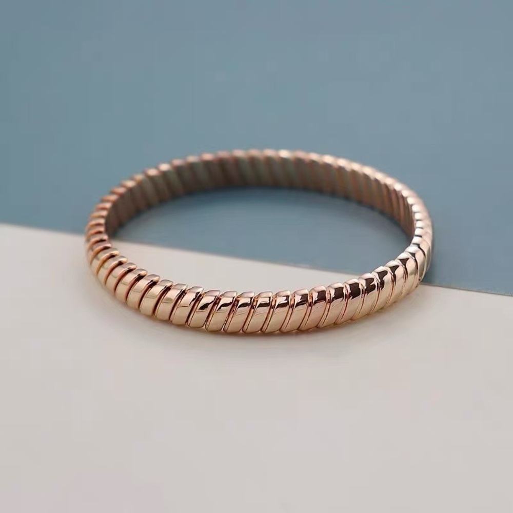 Roxanne Assoulin -  Bit X Bit Rose Gold Stretch Bracelet